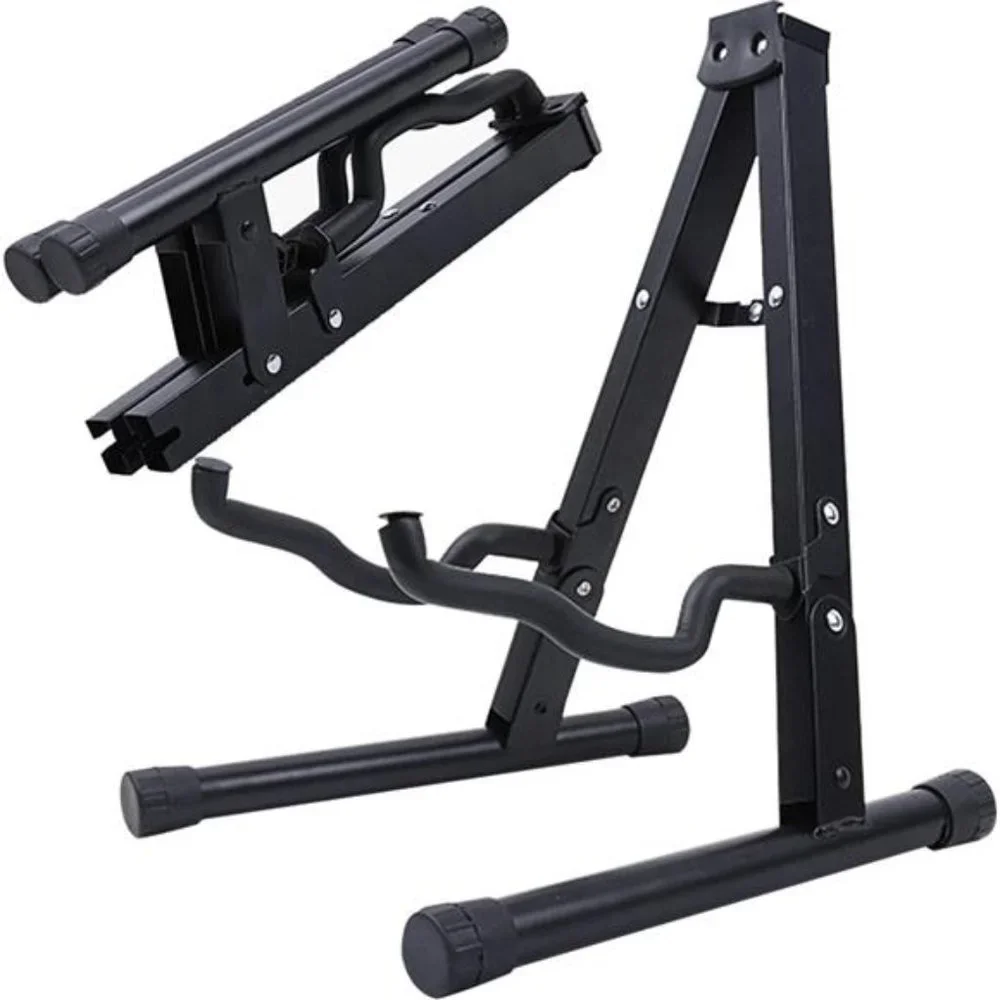 Guitar Stand - Electric, Acousitc Guitars and Bass, Folding Guitar Stand
